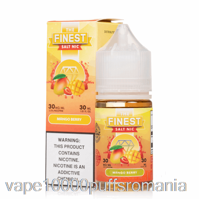Vape Romania Mango Berry - Cea Mai Buna Editie De Fructe Sare Nic - 30ml 50mg